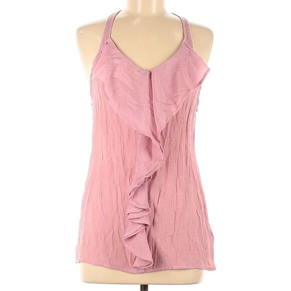 Forever 21 Pink ruffle tank - Picture 1 of 5